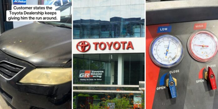 ‘Never ever go to the stealership for service’: Toyota driver pays dealership $2K to fix A/C. They give it back still broken