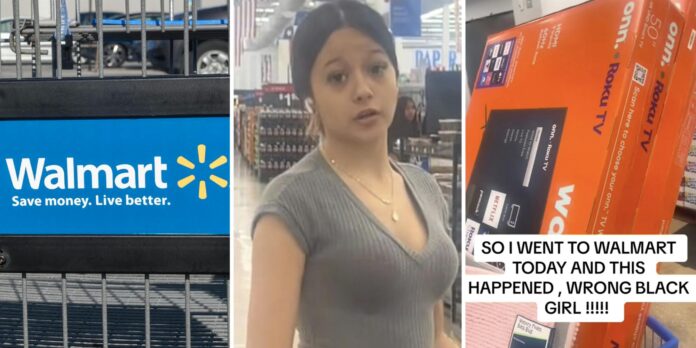 ‘She’s definitely a secret shopper dressed like that‘: Plain-clothes Walmart worker stops customer for a receipt-check after she buys 2 TVs