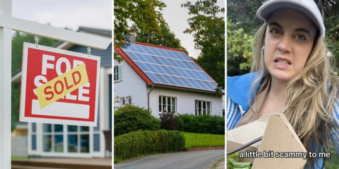 ‘Solar sellers feel like the MLM people’: Woman shares how solar companies try to trick new homeowners into buying panels