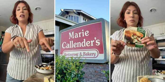 ‘That should be a crime’: Woman accuses Marie Callender’s of being deceiving after opening chicken pot pie