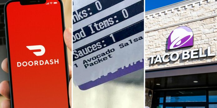 ‘Warning’: DoorDash driver says someone placed an order for a single sauce packet from Taco Bell. They then realize why