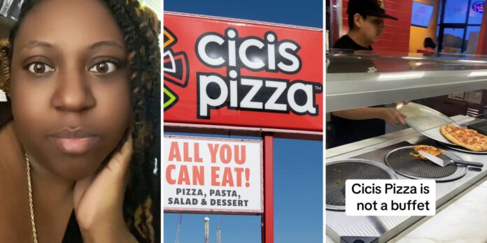 ‘Why do you have to keep going up there to request a pizza?’: Woman pays $72 for Cicis Pizza, says it’s not a ‘real’ buffet