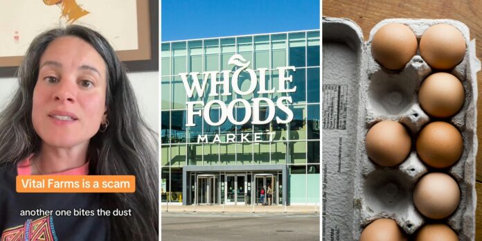 ‘You literally can’t trust anybody’: Whole Foods customer issues warning to people who buy Vital Farms eggs