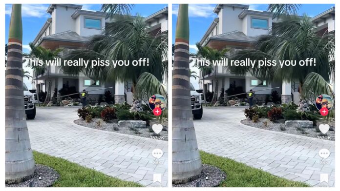 VIDEO: Rich lady on TikTok, Kricketfelt, not evacuating despite police warning of Milton Hurricane to leave Tampa Bay because her husband the builder built the home commercial grade