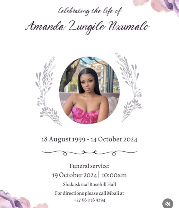 HOT: Amanda Nxumalo Lungile has passed away days after being bullied by Inno Morolong