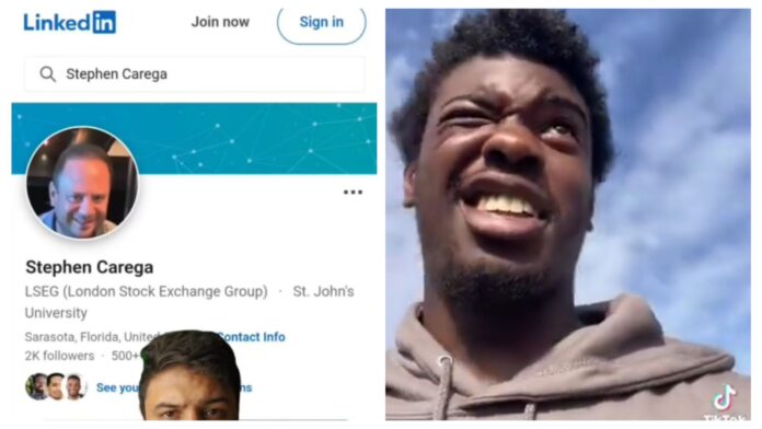 WHITE HAT VIDEO: Refinitiv LSEG employee, Stephen Carega, pulled out a gun to shoot a black teen who refused to answer his questions while walking around his neighborhood in Sarasota, Florida