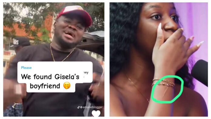 VIDEO: Pictures of Gisela Amponsah’s obolo boyfriend, Da Vinci, resurfaced as he cooks, does laundry and ironing