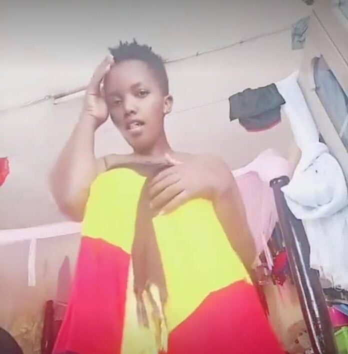 VIDEO: Ugandan girl long pussy goes viral after raising flag in leaked viral nude