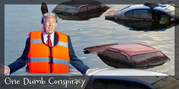 MAGA thinks Trump dredged through water to help Hurricane Helene victims—there’s just one problem