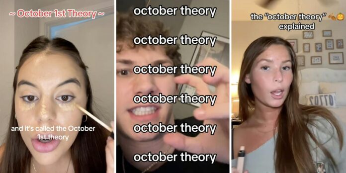 The October Theory on TikTok, explained