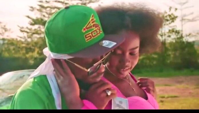 VIDEO: Outrage as Mikie Wine featured Pretty Nicole in Kankutekemu music video as she is seen shaking her ass