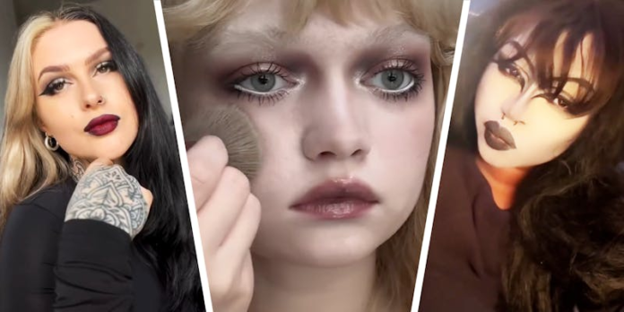 Viral goth makeup looks from different goth subcultures are making waves this spooky season—and beyond