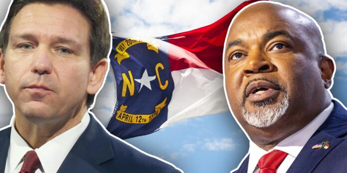 Will DeSantis’ Helene efforts save North Carolina GOP from Mark Robinson’s scandal?