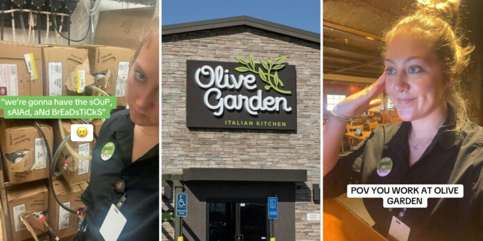 ‘Am I not supposed to order soup and salad?’: Olive Garden worker puts customers who order soup, salad, and breadsticks on blast