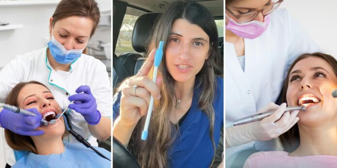 ‘But they tell us to close’: Expert says never close down on this suction tool at the dentist’s office. Viewers are can’t believe why