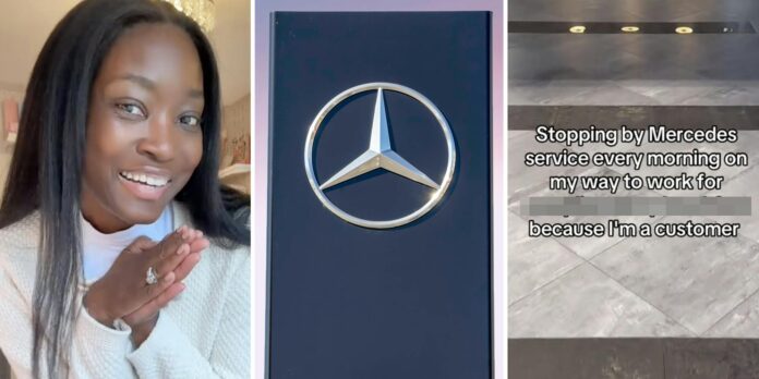 ‘He says hi to our salesman like he’s the barista’: Mercedes driver shares dealership hack