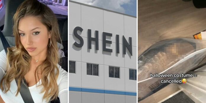 ‘How do they get through customs?’: Woman gets part of Halloween costume on SHEIN. She then finds something strange inside the package