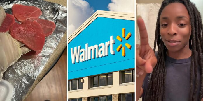 ‘I bought it today’: Shopper catches Walmart bamboozling customers into thinking ‘bad’ steaks are fresh