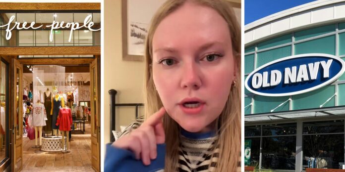 ‘I don’t even know how to handle this’: Woman receives Free People order. Then she sees an Old Navy label