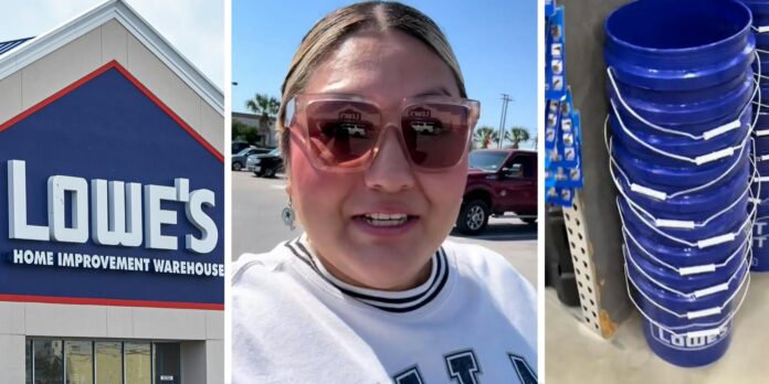 ‘I just keep seeing the big buckets’: Why are people going to Lowe’s for 98-cent mini buckets?