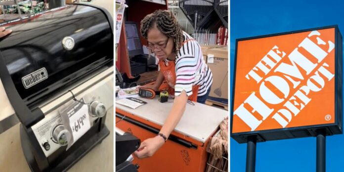 ‘I know that’s not right’: Home Depot shopper finds $619 grill that’s ringing up to $75. Then he gets to a human cashier