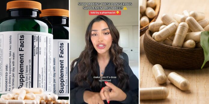 ‘I would never take this by itself’: Pharmacist reveals 3 supplements she would never take