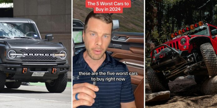 ‘If you get it as your primary vehicle you’re probably going to have issues’: Expert shares the 5 worst cars to buy in 2024