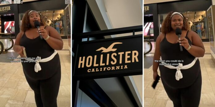 ‘If you’re gonna use me…the least you could do is make plus sizes’: Plus-size woman says Hollister used her for marketing without consent