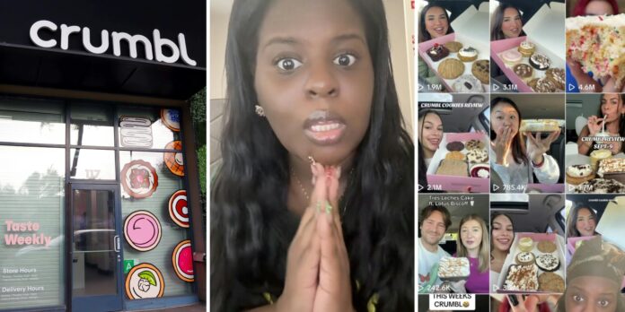 ‘Insomnia >>>>> Crumbl’: People are considering boycotting Crumbl after noticing something suspicious on its TikTok account