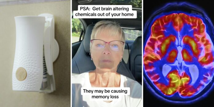 ‘Scented candles, Febreeze, dryer sheets, all laced with chemicals’: Expert says plug-in air fresheners may be releasing ‘brain-altering chemicals’ into your home