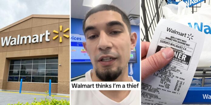 ‘We’ll have to get somebody from our asset protection to pull the cameras’: Man catches Walmart worker accusing him of stealing. He has a receipt